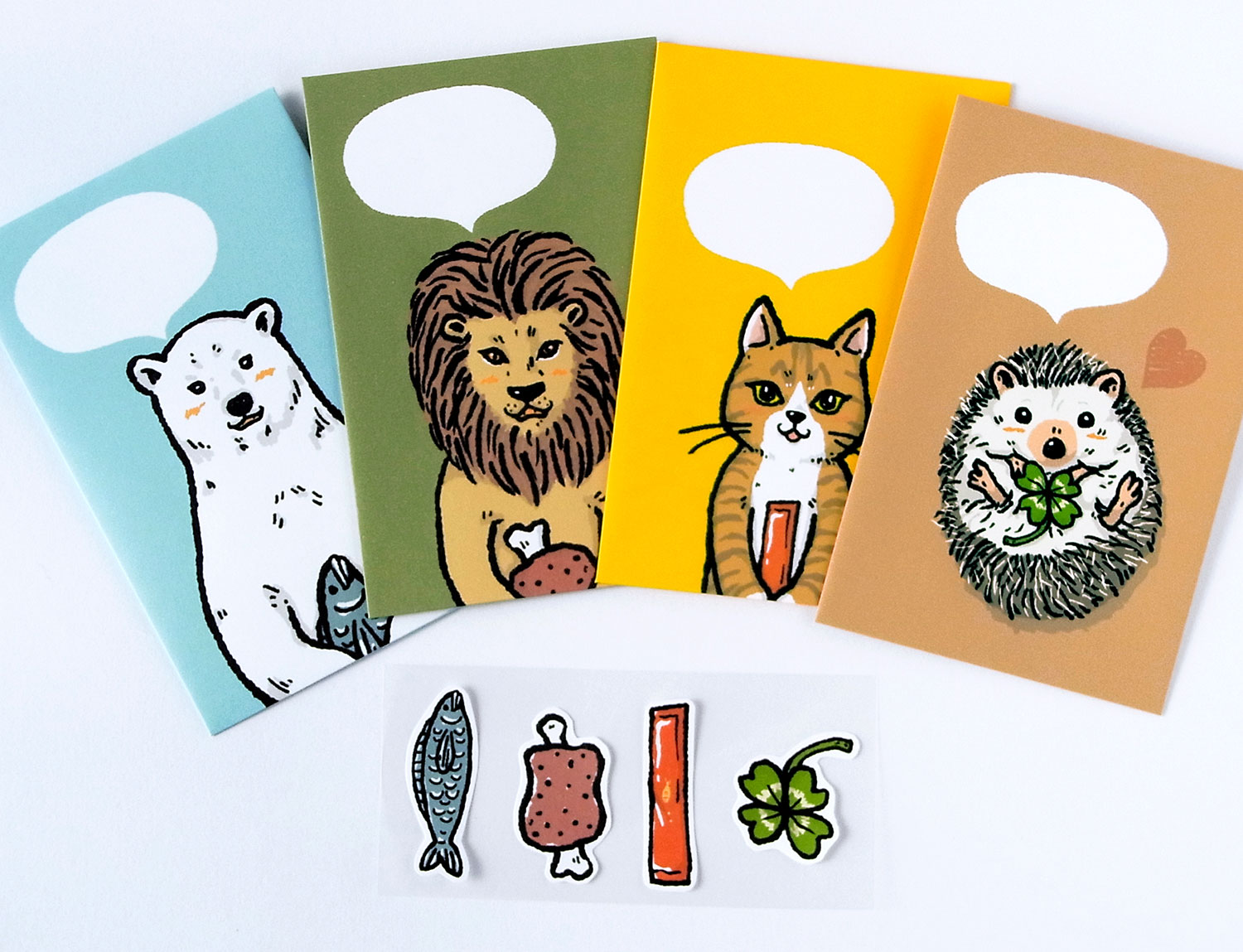 アニマルズポチ袋01