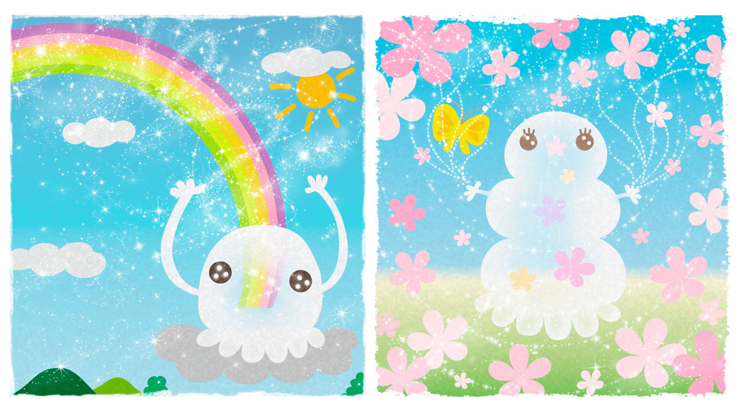 クリアーズイラストにじにじ・はなはな