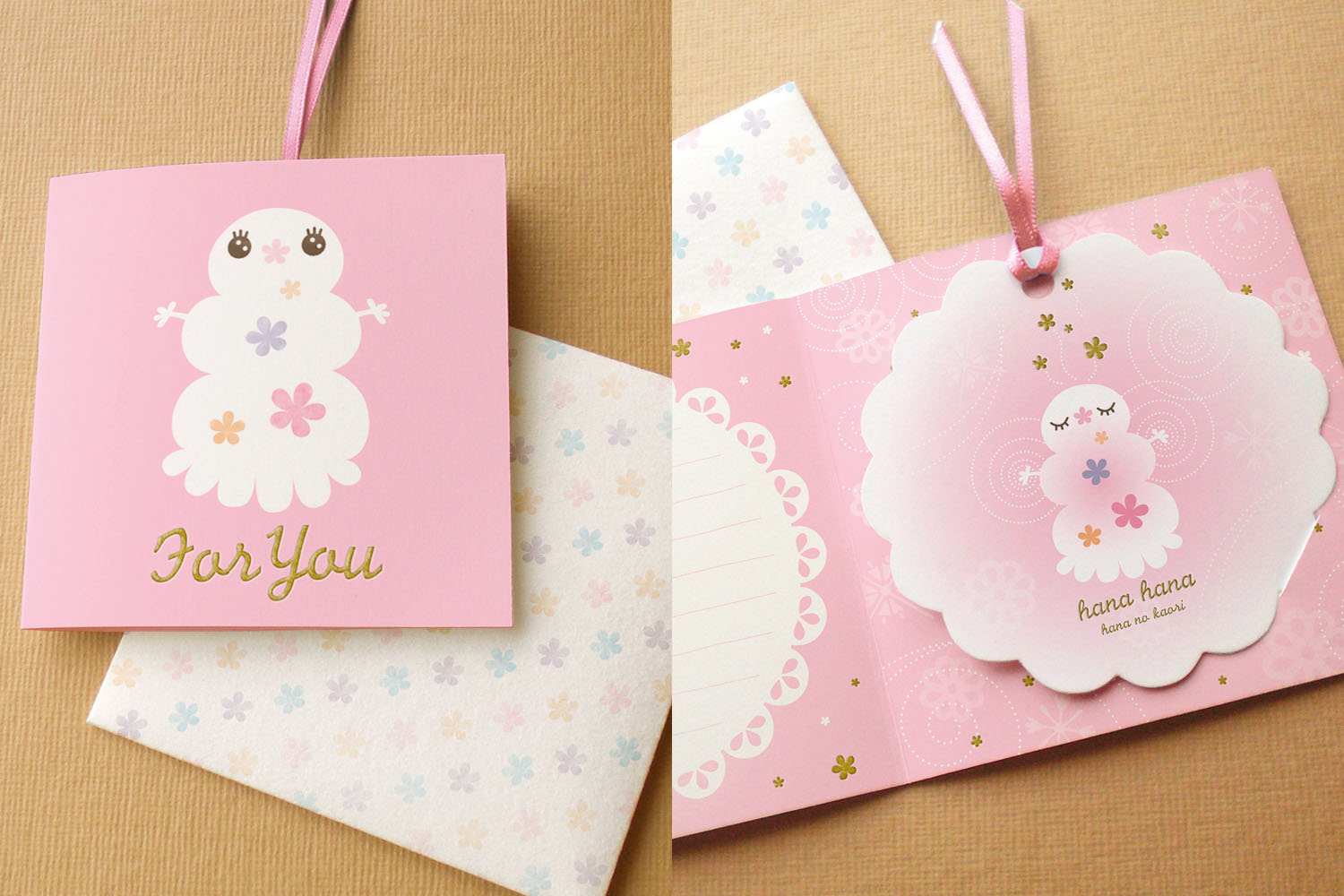 クリアーズミニカードはなはな開き