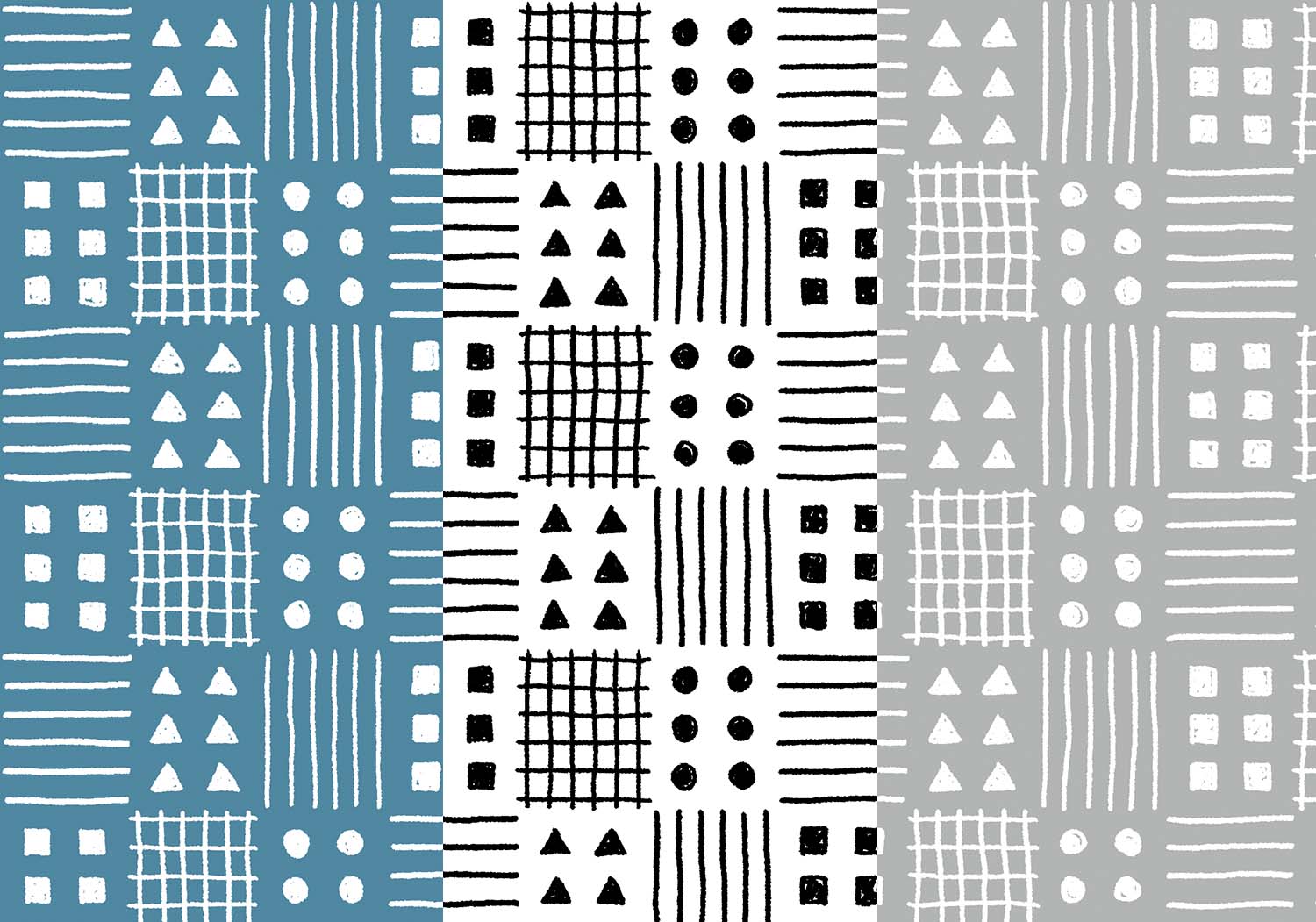 ラフラふライン元画像3色