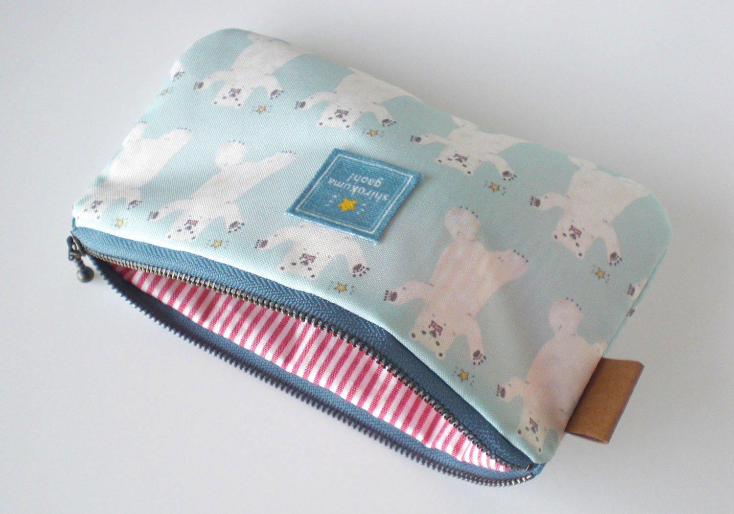 しろくまガオー！ペンケース中