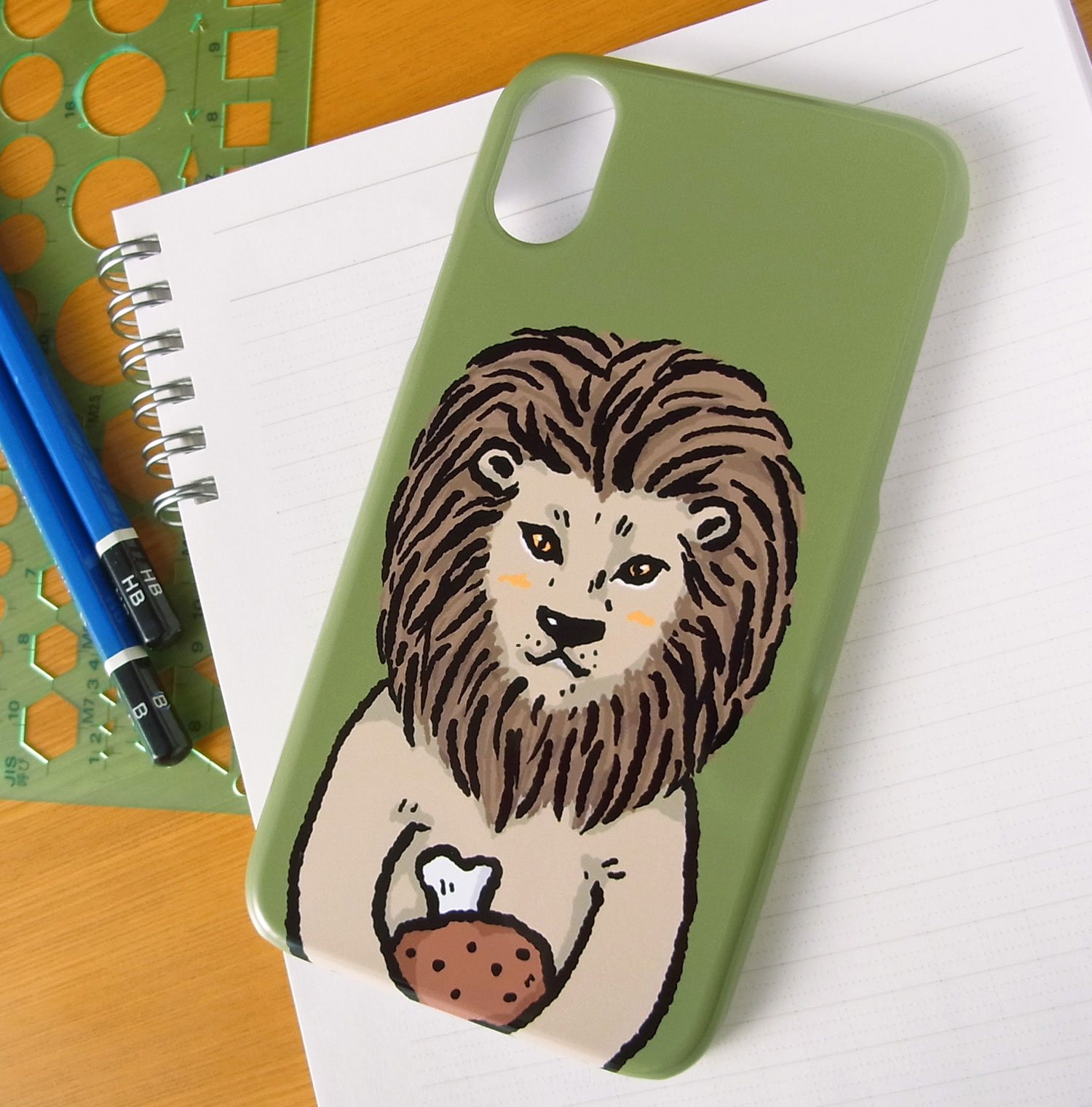 モバイルライオン背景