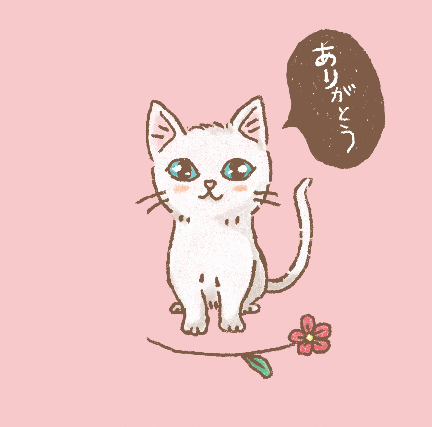 イラスト・子ねこ