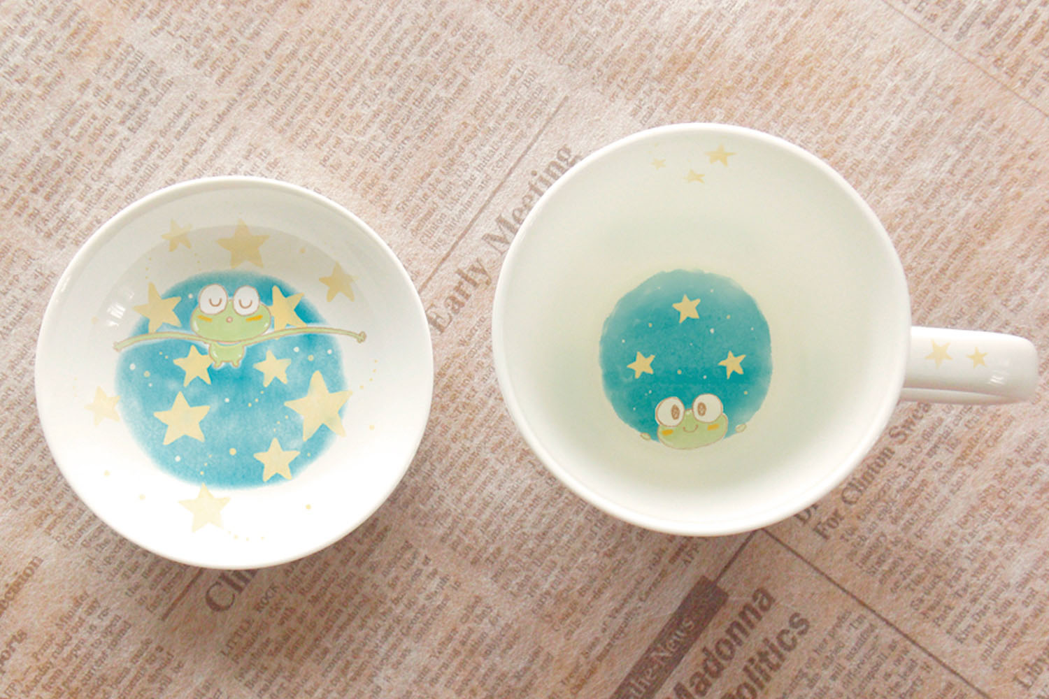 くるくるケロロマグ中・皿