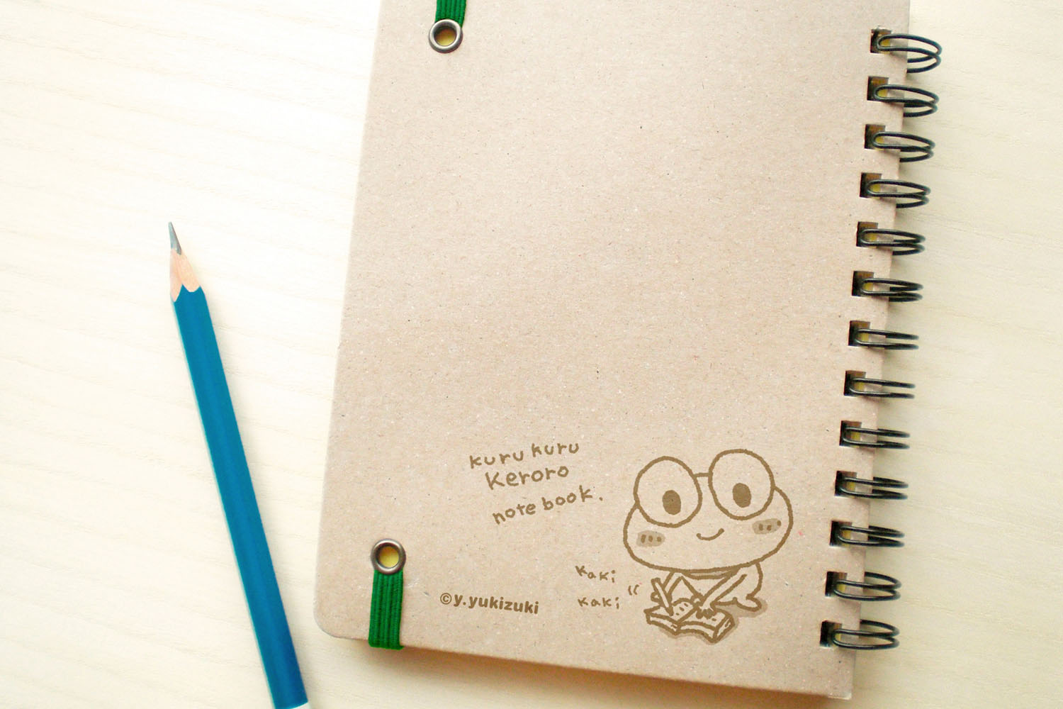 くるくるケロロノート裏