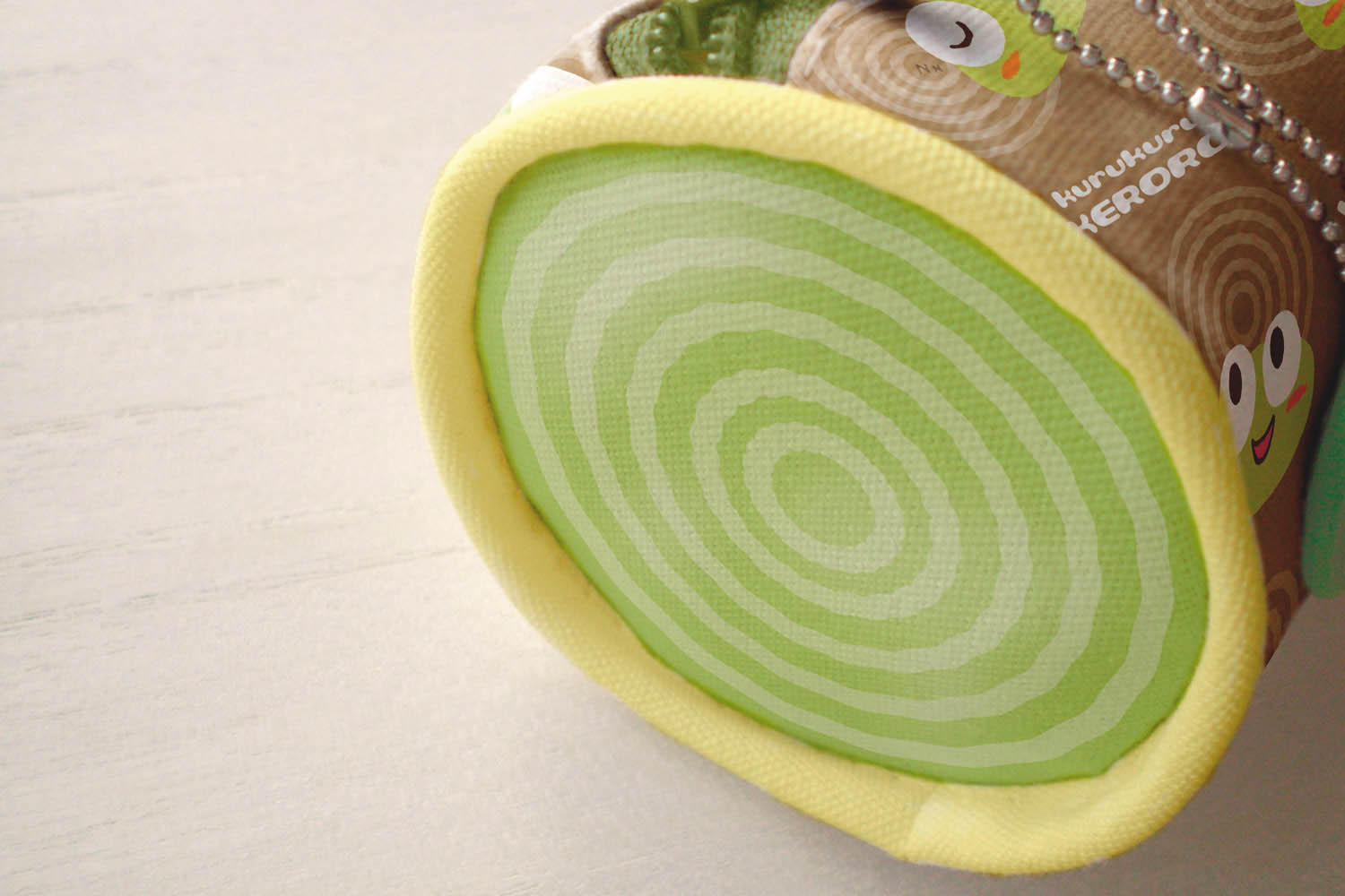 くるくるケロロペンケース側面