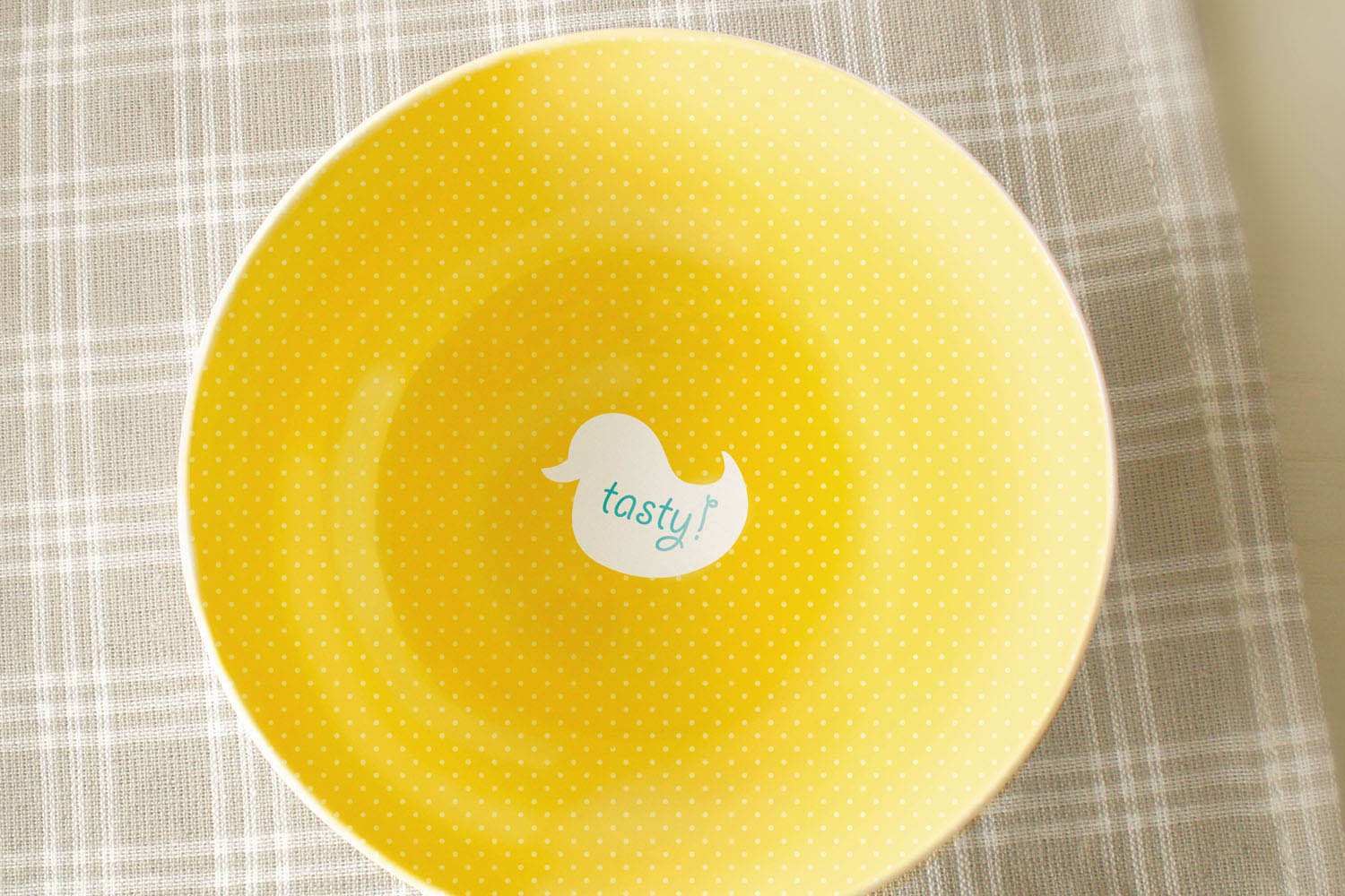 きぐるみベビーず、ボウルイエロー中