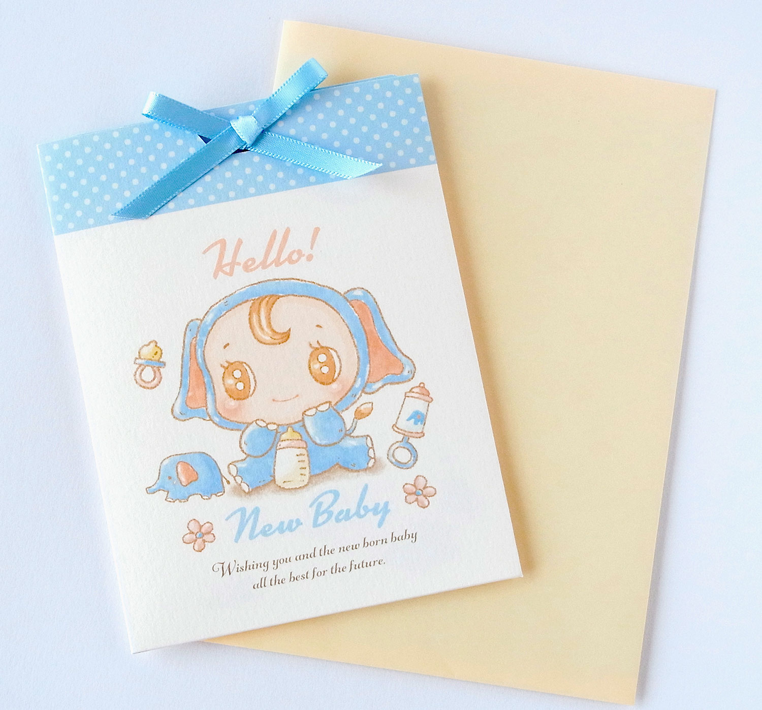 きぐるみベビーず、グリーティングぞうさん01