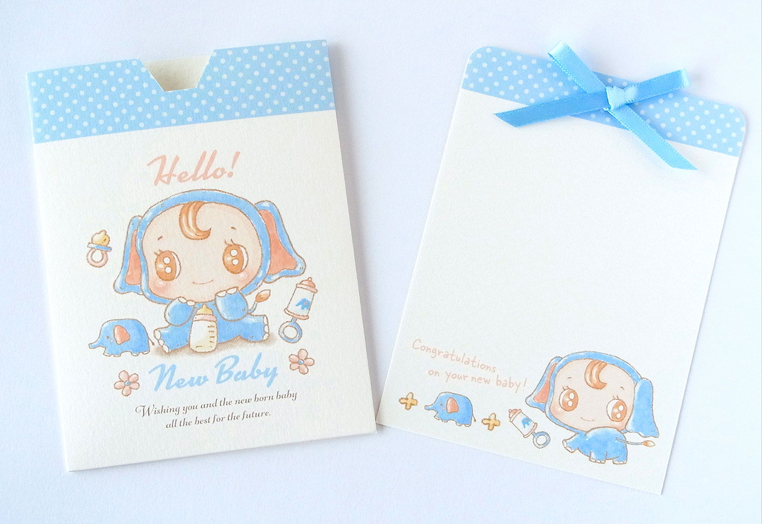 きぐるみベビーず、グリーティングぞうさん02