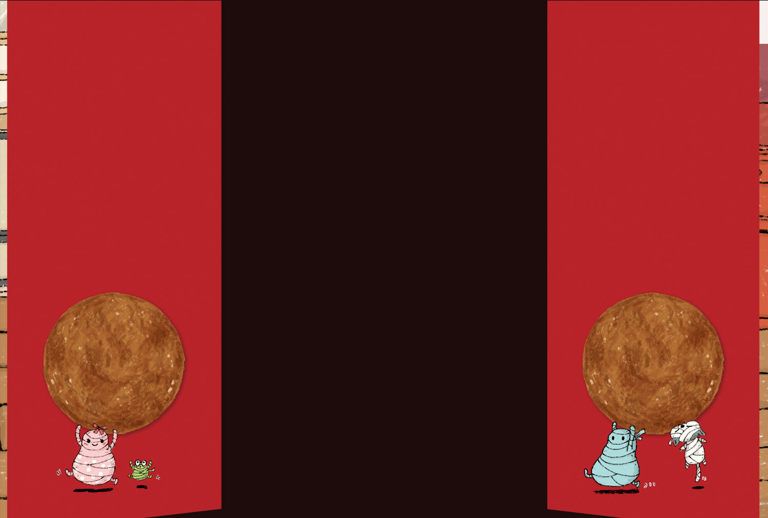 おせんべ大好き！本・カバー折り返し